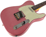 Nash T63 Guitar, Vintage Pink Sparkle, Light Aging