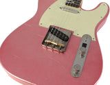 Nash T63 Guitar, Vintage Pink Sparkle, Light Aging