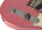Nash T63 Guitar, Vintage Pink Sparkle, Light Aging