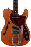 Nash T69TL Thinline Guitar, Amber, Bigsby
