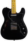 Nash T69TL Thinline Guitar, Black