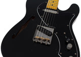 Nash T69TL Thinline Guitar, Black
