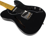 Nash T69TL Thinline Guitar, Black