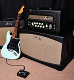 Swart Stereo Master 20 Head, 2x12 Stereo Cab, Dark Tweed