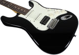 Suhr Classic S HSS Guitar, Black, Rosewood - Humbucker Music