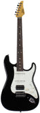 Suhr Classic S HSS Guitar, Black, Rosewood