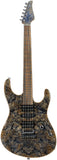 . Suhr Modern Burl Maple  - Trans Blue Tint