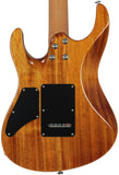 . Suhr Modern Burl Maple  - Trans Blue Tint