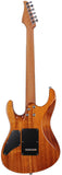 . Suhr Modern Burl Maple  - Trans Blue Tint