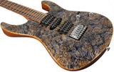 . Suhr Modern Burl Maple  - Trans Blue Tint