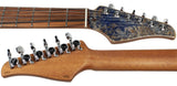 . Suhr Modern Burl Maple  - Trans Blue Tint