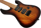 . Suhr Modern Roasted Swamp Ash Guitar - Brown Burst