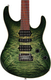 . Suhr Modern Waterfall Burl Maple HSH - Trans Green