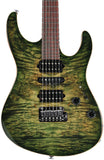 . Suhr Modern Waterfall Burl Maple HSH - Trans Green