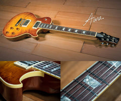 Suhr Aura 20th Anniversary Limited Guitar, Cherry Burst