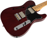 Suhr Alt T Guitar, Maple, Trans Brown