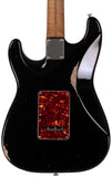 Suhr Select Classic S Antique HSS Guitar, Roasted Flamed Neck, Black, Maple