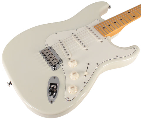 Suhr Classic S Guitar, Olympic White, Maple - Humbucker Music