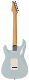 Suhr Classic S HSS Guitar, Sonic Blue, Maple - Humbucker Music