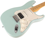 Suhr Classic S HSS Guitar, Sonic Green, Maple - Humbucker Music