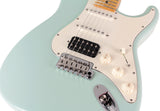 Suhr Classic S HSS Guitar, Sonic Green, Maple - Humbucker Music