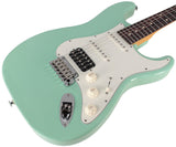 Suhr Classic S HSS Guitar, Surf Green, Rosewood - Humbucker Music