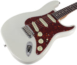 Suhr Classic S Roasted Select Guitar, Olympic White, Rosewood