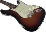 Suhr Classic S Roasted Select Guitar, 3-Tone Burst, Rosewood - Humbucker Music