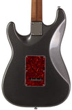 Suhr Select Classic S Guitar, Roasted Flamed Neck, Charcoal Frost Metallic, Maple