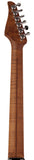Suhr Select Classic S Guitar, Roasted Flamed Neck, Charcoal Frost Metallic, Maple
