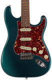 Suhr Select Classic S Guitar, Roasted Flamed Neck, Ocean Turquoise, Maple