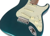 Suhr Select Classic S Guitar, Roasted Flamed Neck, Ocean Turquoise, Maple