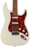 Suhr Select Classic S HSS Guitar, Roasted Flamed Neck, Olympic White, Maple
