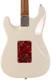 Suhr Select Classic S HSS Guitar, Roasted Flamed Neck, Olympic White, Maple