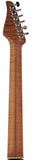 Suhr Select Classic S HSS Guitar, Roasted Flamed Neck, Olympic White, Maple - Humbucker Music