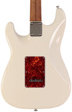 Suhr Select Classic S Guitar, Roasted Flamed Neck, Olympic White, Maple