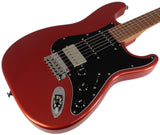 Suhr Select Classic S HSS Guitar, Roasted Flamed Neck, Orange Crush Metallic, Black PG, Maple
