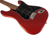 Suhr Select Classic S Guitar, Roasted Flamed Neck, Orange Crush Metallic, Maple - Humbucker Music