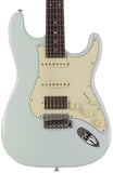 Suhr Select Classic S HSS Guitar, Roasted Flamed Neck, Sonic Blue, Rosewood