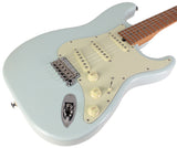 Suhr Select Classic S Guitar, Roasted Flamed Neck, Sonic Blue, Maple