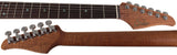 Suhr Select Classic S HSS Guitar, Roasted Flamed Neck, 3-Tone Burst, Rosewood