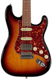 Suhr Select Classic S HSS Guitar, Roasted Flamed Neck, 3 Tone Burst, Maple