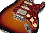Suhr Select Classic S HSS Guitar, Roasted Flamed Neck, 3-Tone Burst, Rosewood