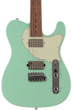 Suhr Classic T HH Roasted Select Guitar, Maple, Surf Green - Humbucker Music