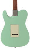 Suhr Classic T HH Roasted Select Guitar, Maple, Surf Green - Humbucker Music