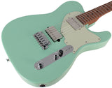 Suhr Classic T HH Roasted Select Guitar, Maple, Surf Green - Humbucker Music