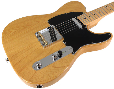 Suhr Classic T Guitar, Swamp Ash, Vintage Natural - Humbucker Music