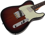 Suhr Classic T HS Roasted Select Guitar, Flamed, Rosewood, 3-Tone Burst - Humbucker Music