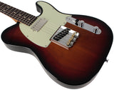 Suhr Classic T HS Roasted Select Guitar, Flamed, Rosewood, 3-Tone Burst - Humbucker Music