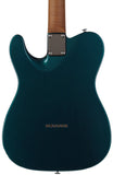 Suhr Select Classic T Guitar, Roasted Flamed Neck, Ocean Turquoise, Rosewood - Humbucker Music